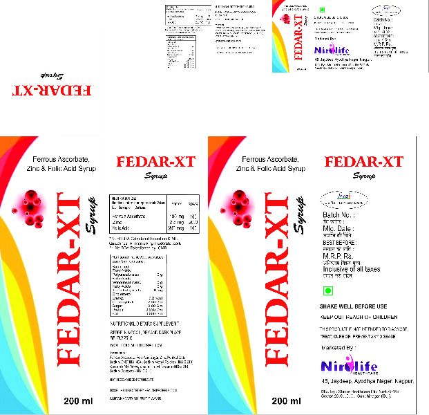 Fedar-XT Syrup