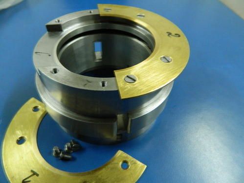 White Metal Lined Gear Box Bearing