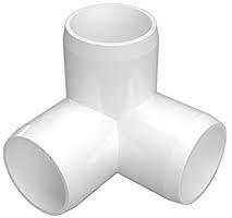 Plastic joints, for Structure Pipe, Color : White