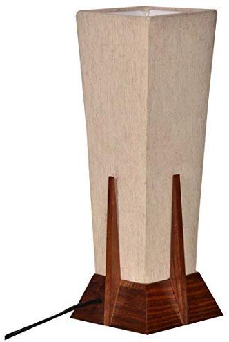 Wooden Night Lamp, Color : Brown, Creamy