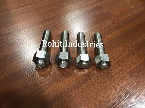 Round Stainless Steel Stud Bolts, Standard : ASTM