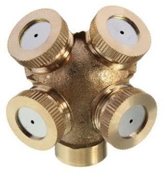 Customized brass nozzle, Color : Gold