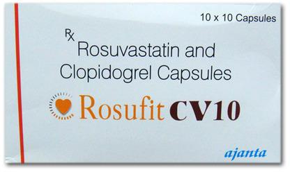 Rosuvastatin And Clopidogrel Capsules