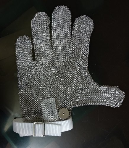 Stainless Steel Mesh Metal Chain Gloves, Gender : Unisex