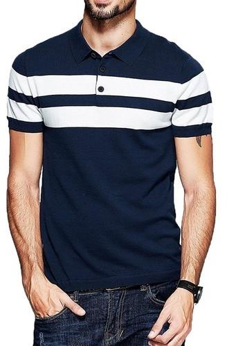 Mens Striped Casual T-shirts