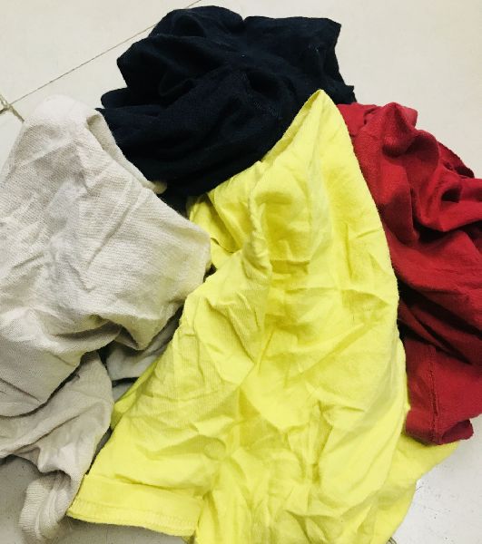 CTS Type Color Banian Cloth Waste, for Industrial, Color : Multicolor