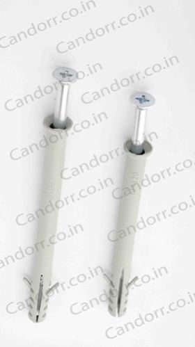 CANDORR Nylon Frame Fixing Anchor, Color : Grey