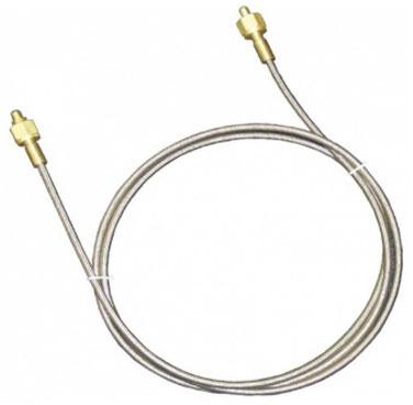 PTFE Wire Braided Pigtail, Working Pressure : Up to 400 bars