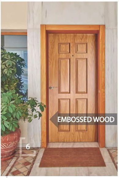 Embossed Wood Finish Door, for Home, Office, Specialities : Folding Screen, Magnetic Screen, Moisture-Proof