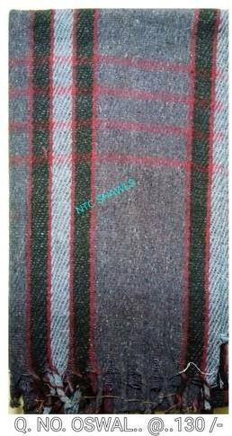 NTC SHAWLS Assorted Checks Woolen Blanket, Size : Single Bed