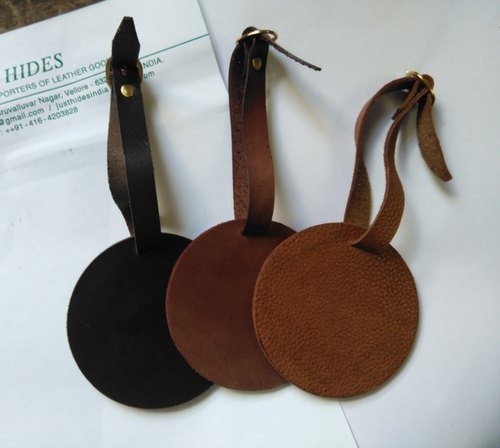Leather bag tags, Packaging Type : Box