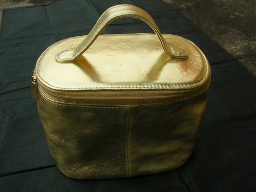 Leather Cosmetic Bag