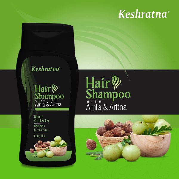 Keshrtna Amla & Aritha Hair Shampoo