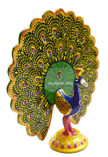Dancing Peacock Statue