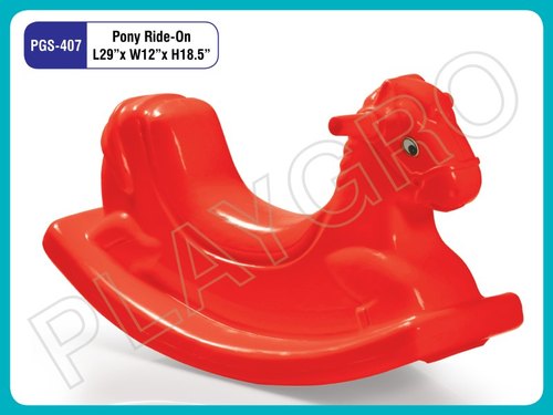 Playgro Pony Ride On Toy, Color : Red