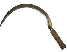 Wood Stainless Steel Hand Sickle, Length : 10 To 20 Cm