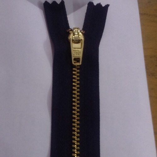 Brass Zip, Length : Approx 12cm