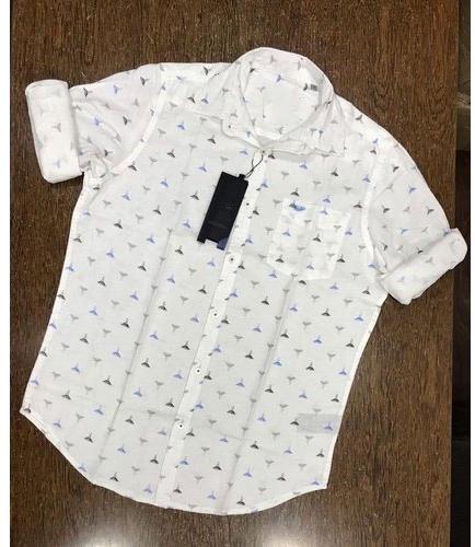 Printed cotton shirt, Occasion : Casual Wear
