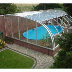 Steel Swimming Pool Tensile Cover