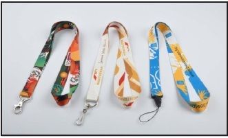 SATIN Digital Lanyards, Color : MULTICOLOR