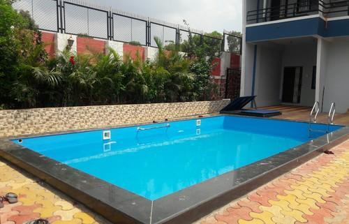 FRP readymade swimming pools, Color : Blue