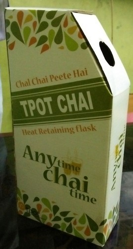 Paper Tea Flask / Chai Flask / Hot Tea Flask / Corrugated Tea Flask