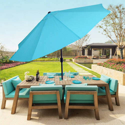 Plain Garden Umbrella, Pole Material : Metal