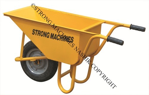 Strong Machines Wheel Barrow, Color : Yellow