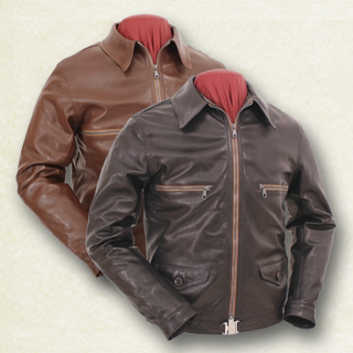 Leather Military Jacket, Feature : Attractive Designs, Comfortable Soft, Inner Pockets, Light Weight