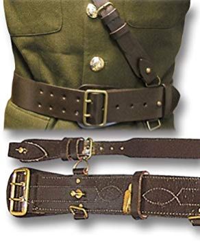 Military Leather  Belt