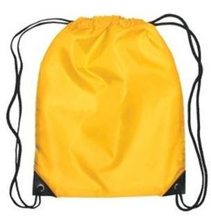 Polyester Plain Drawstring Bag