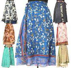 Multi Layer Skirts, Pattern : Floral Printed