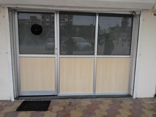 Aluminium Sliding Partition Door, Feature : Durable, FIne Finished