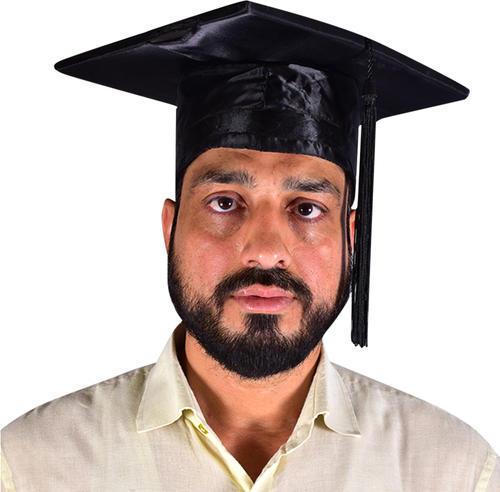 Convocation Cap, Size : Free Size