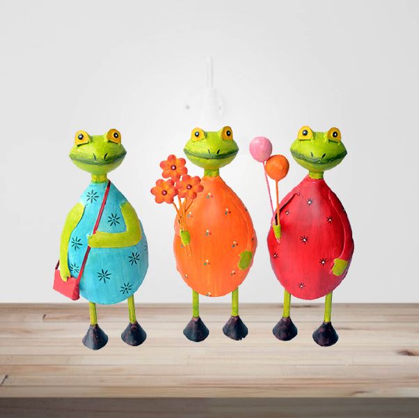 Plastic Balloun Style Frog Set, for Decoration, Technics : Machine Made