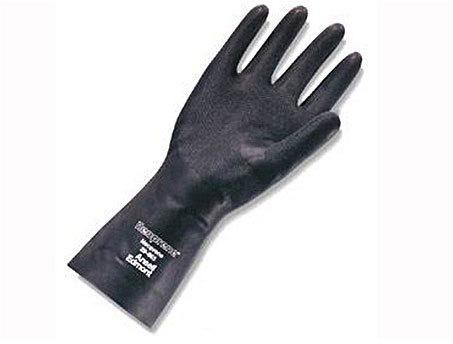 Small Black Neoprene Gloves, Size : Medium, Large