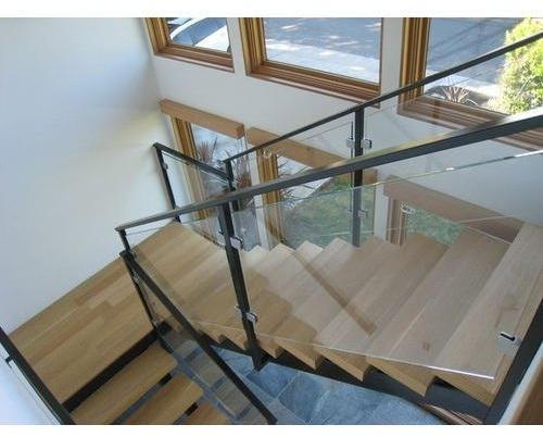 Stainless steel glass railing