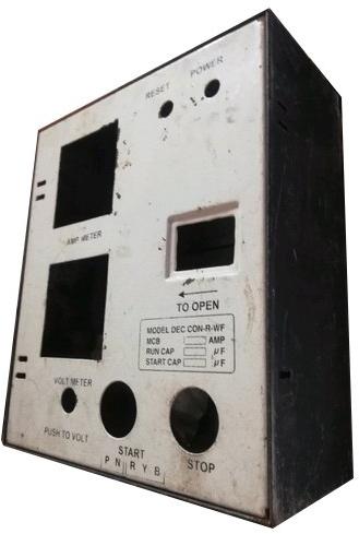 Mild Steel MS Control Panel Box, Shape : Rectangular
