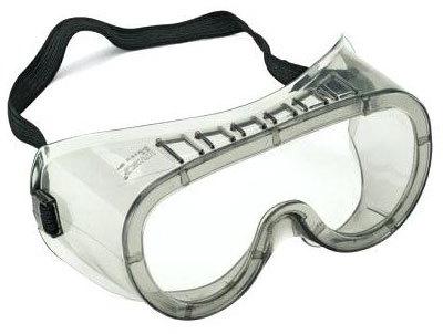 Transparent Indirect Vent Goggle, Lenses Material : Polycarbonate