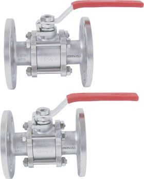 hand lever operated ball valve