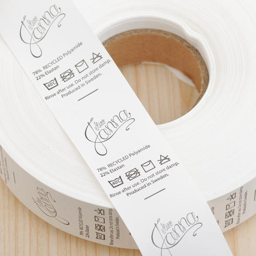 Satin Printing Label, Packaging Type : Box