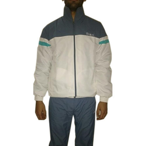 Brillco Polyester Plain Mens Gym Tracksuit, Feature : Breathable, Comfort Fit