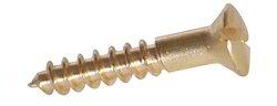 Brass raised head screw, Size : 16mm x 7g