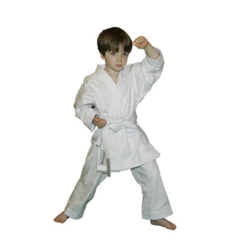 White Cotton Karate Uniform, Gender : Men