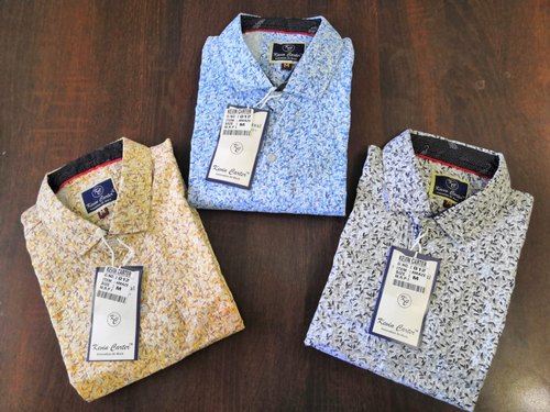 KEVIN CARTER casual printed shirt, Size : M-L-XL
