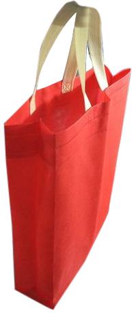 Non Woven loop handle bag, Pattern : Plain
