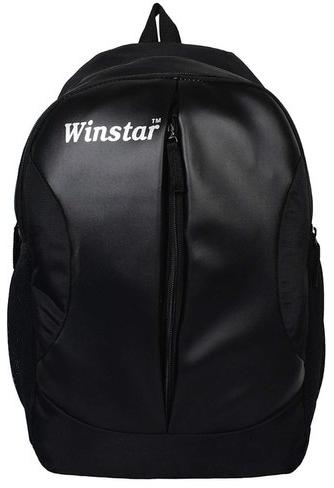 Winstar Plain Black Laptop Bag