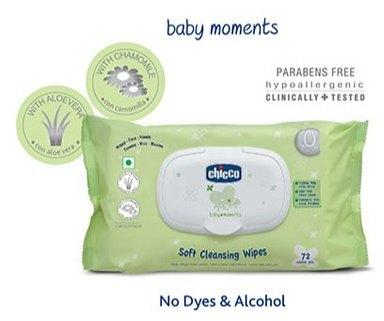 Alcohol Free Chicco Wipes