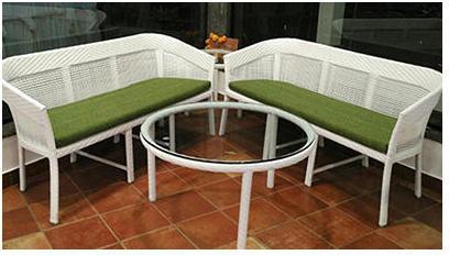 White Outdoor Sofas