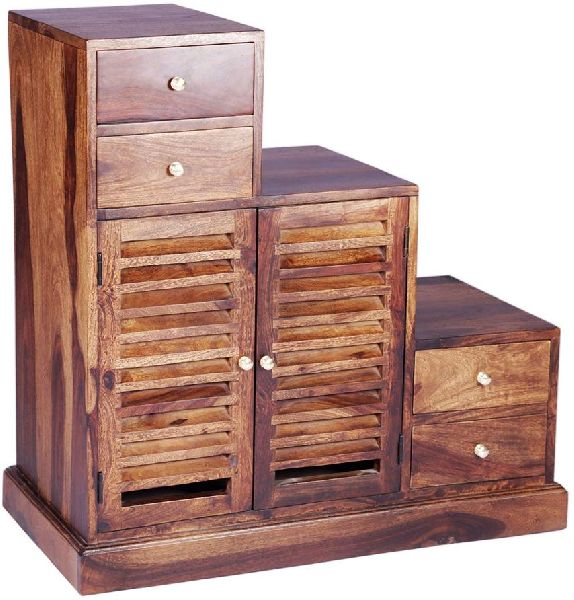 Solid sheesham wood shoerack